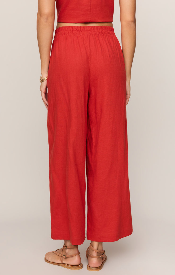 Z Supply • Scout Linen Pants -  Chili Pepper