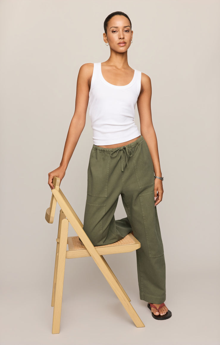 Z Supply • Kit Twill Carpenter Pants - Dusk Sage