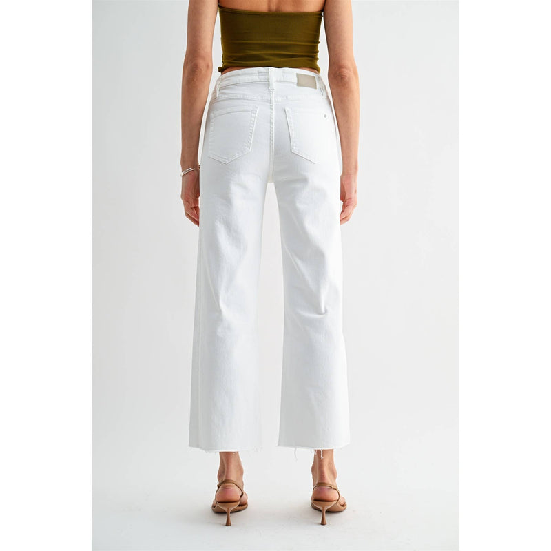 Mica • High Rise Ankle Straight - Amour