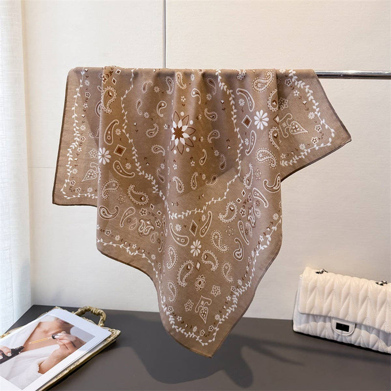 Herringbone Scarf - Light Brown
