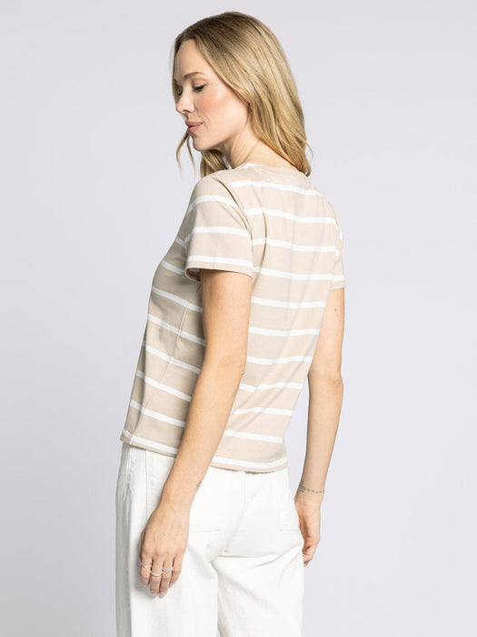 Thread & Supply • Asher Tee - Tan & White
