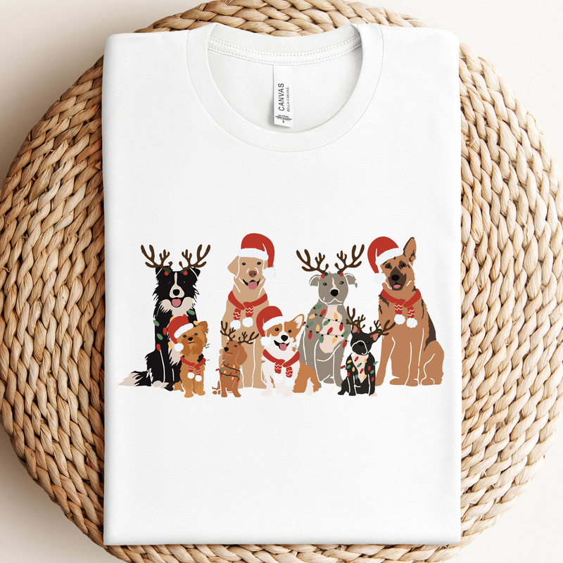 Christmas Dog Graphic Tee