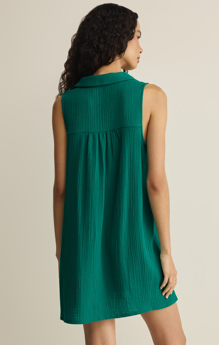 Z Supply • Light Mini Dress - Rain Forest