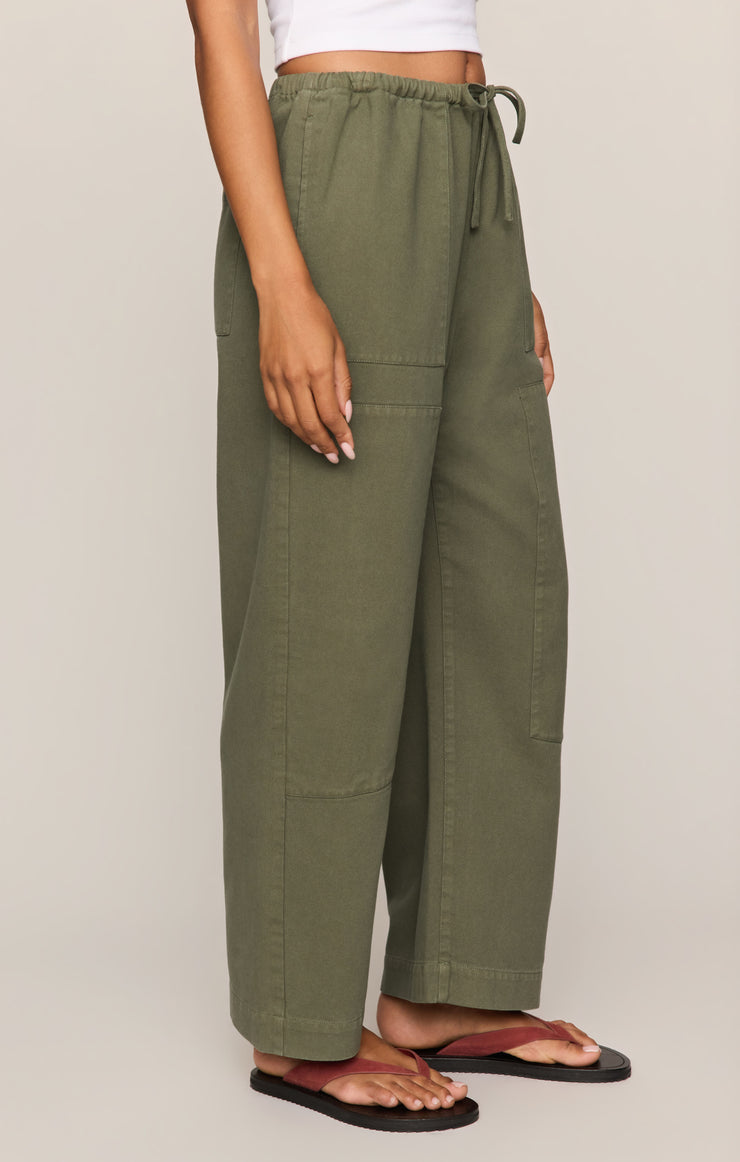 Z Supply • Kit Twill Carpenter Pants - Dusk Sage