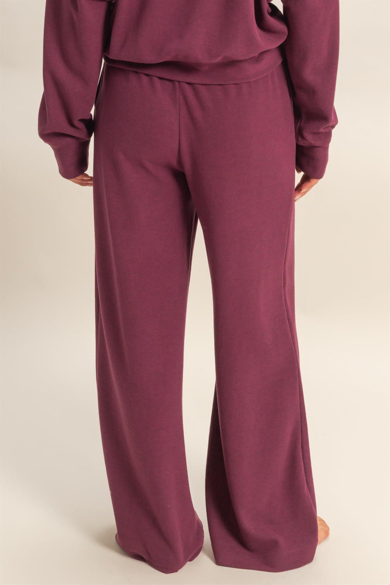 Dark Cherry Pants