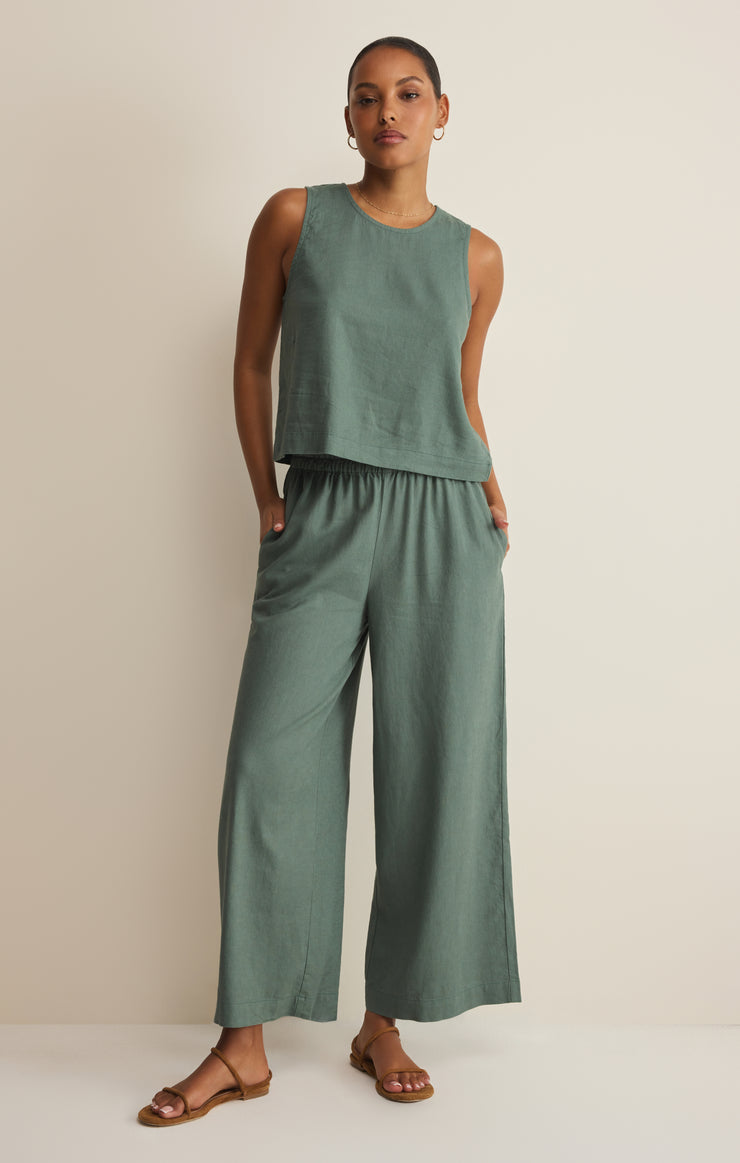 Z Supply • Scout Linen Pants - Everglade
