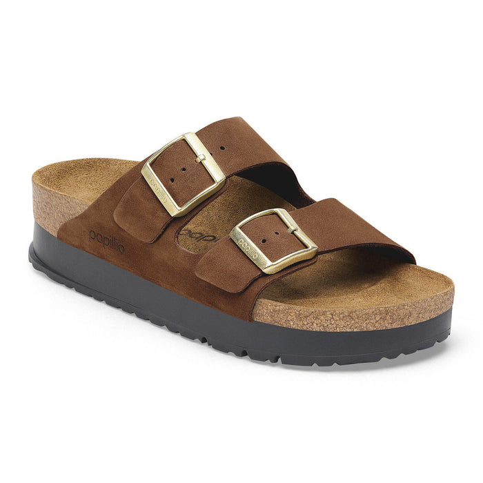 Birkenstock • Papillo Arizona Flex Platform - Dark Tea
