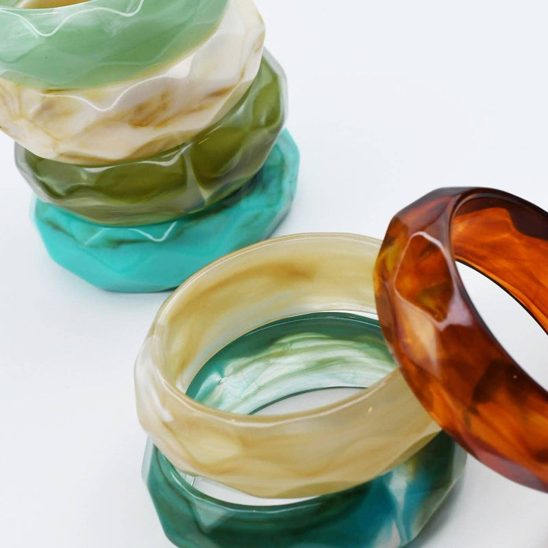 Prism Pop Bangle - Cream