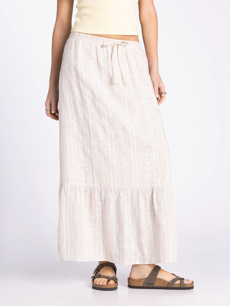 Thread and Supply • Morning Glory Skirt - Taupe