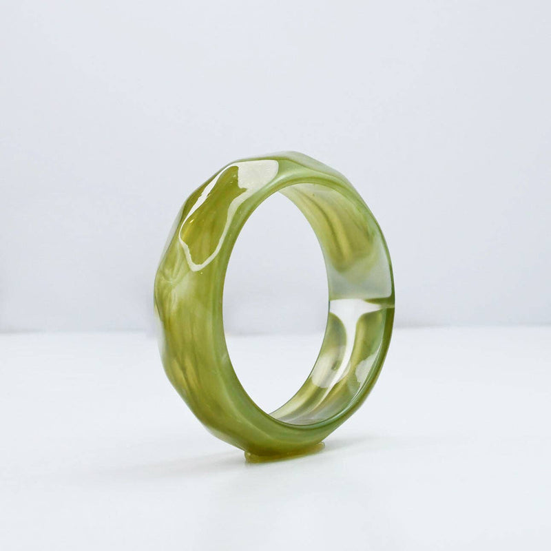 Prism Pop Bangle - Olive Green