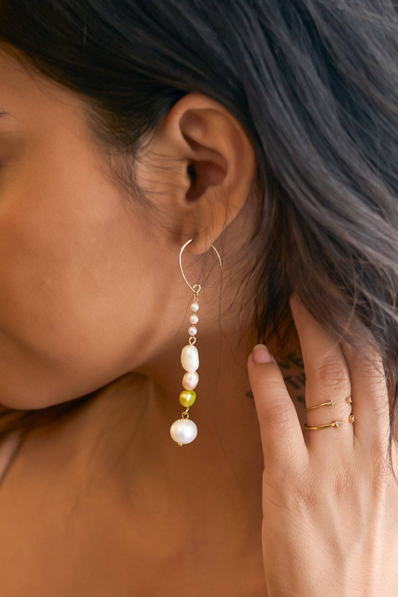 Layla Earrings- 18k Gold Plated