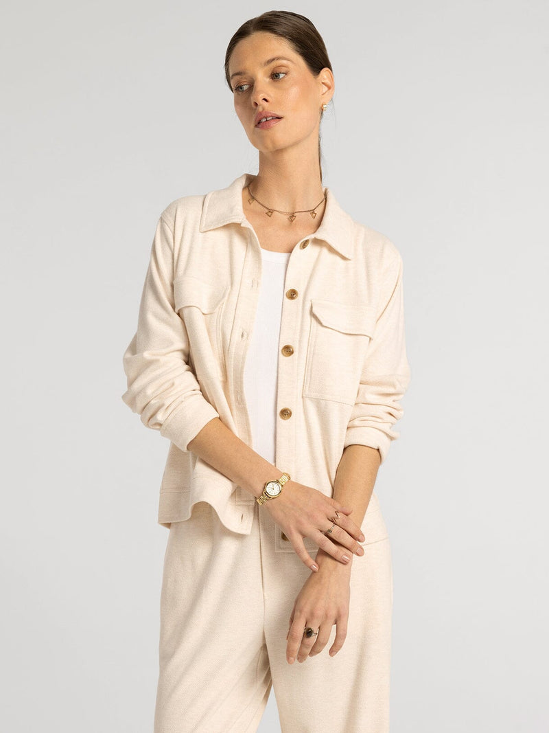 Thread & Supply • Faye Jacket - Cashew Heather