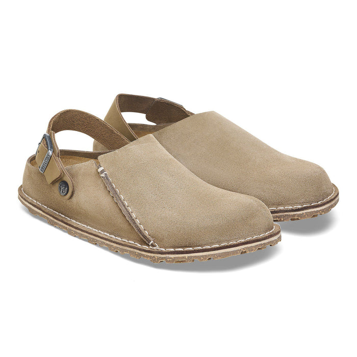 Birkenstock • Lutry Premium Suede Leather - Gray Taupe