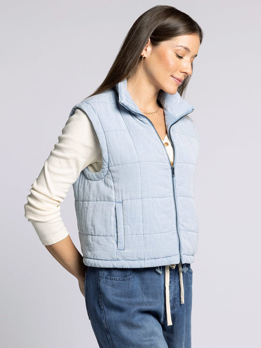 Thread & Supply • Brina Vest - Light Denim