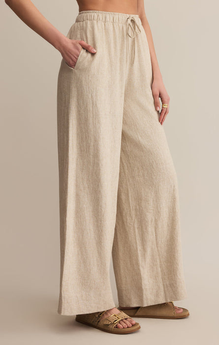 Z Supply • Washed Linen Henri Pant - Flax