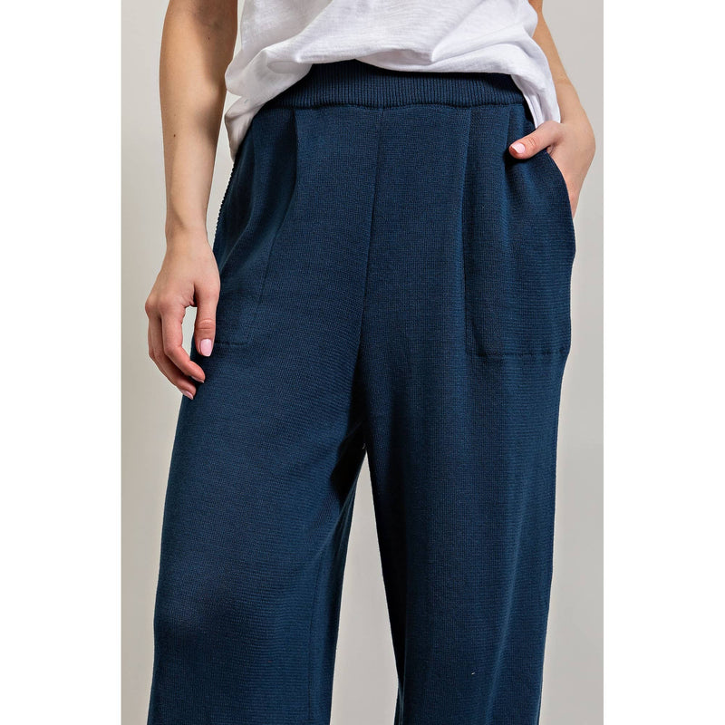 Relaxed Fit Pants - Teal