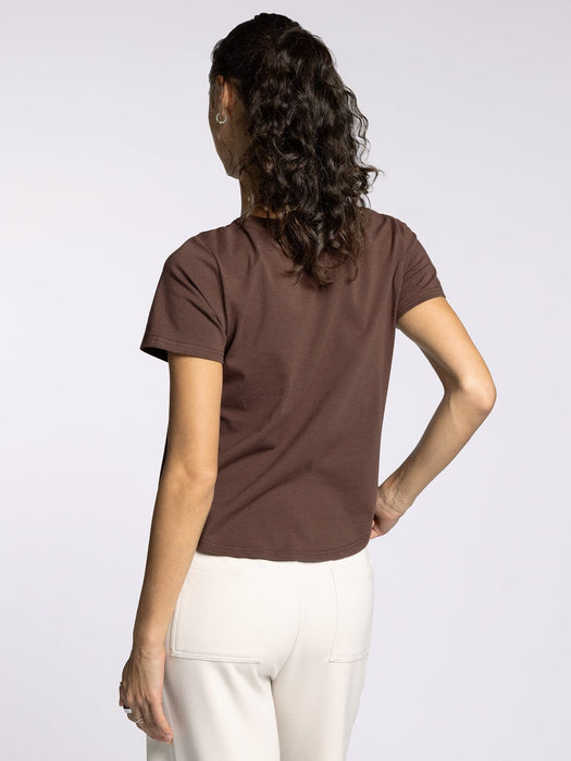 Thread & Supply • Tanya Tee - Dark Brown