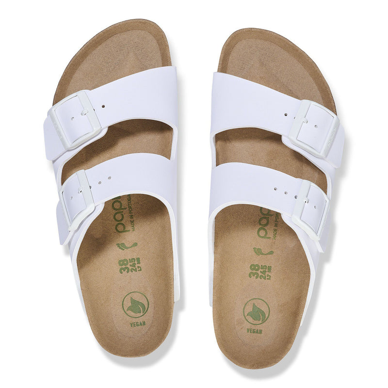 Birkenstock • Arizona Papillio Flex Platform - White