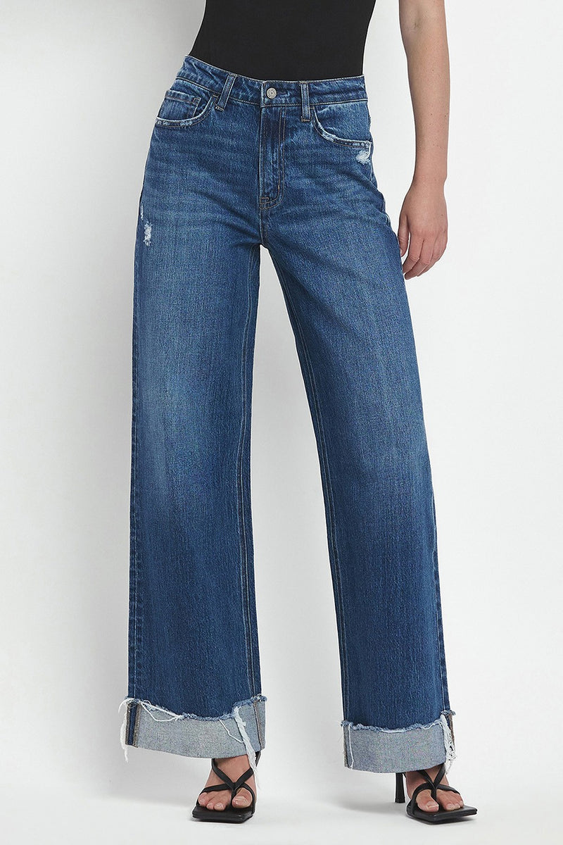 Vervet • Kris Super High Rise Baggy Wide - Brilliance