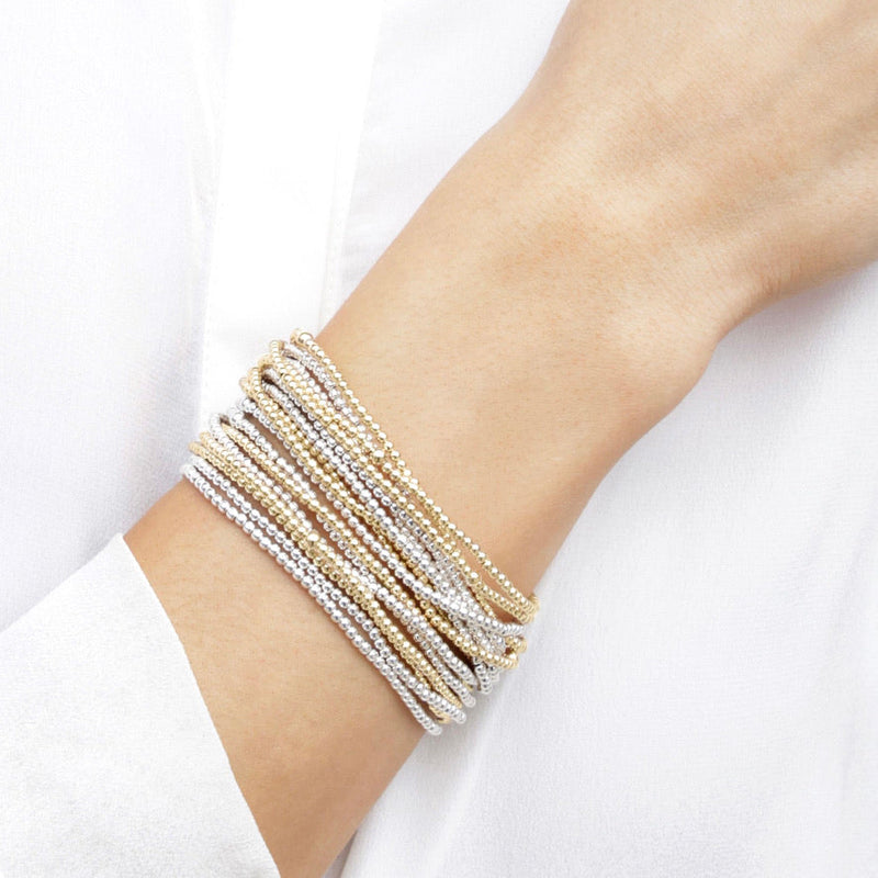 enewton • Classic Sterling Silver 2mm Bead Bracelet