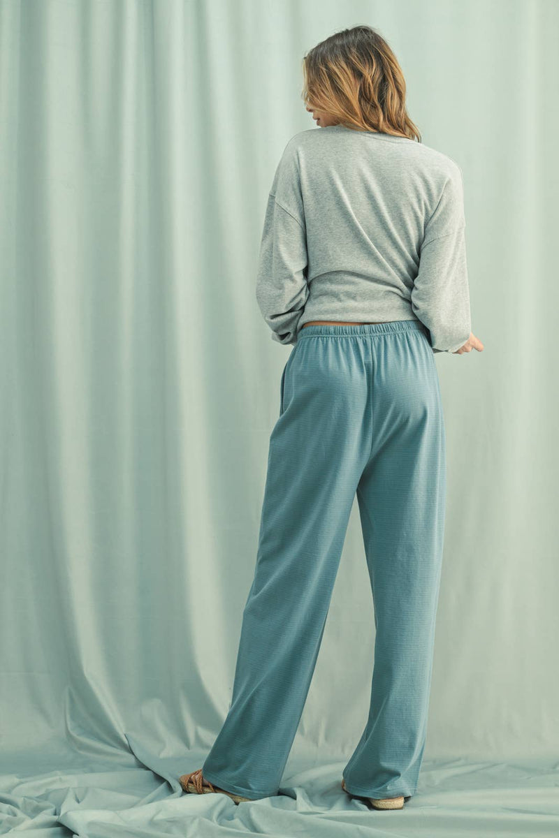 Striped Pants - Blue & Green