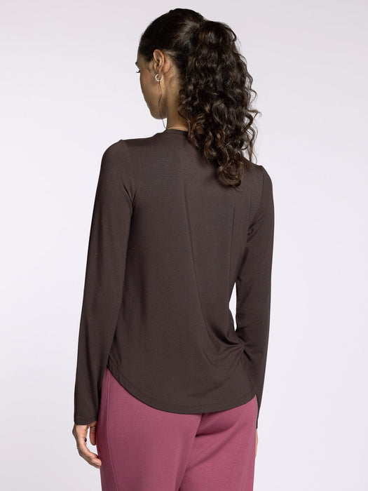 Thread & Supply • Stassia Top - Coffee Bean