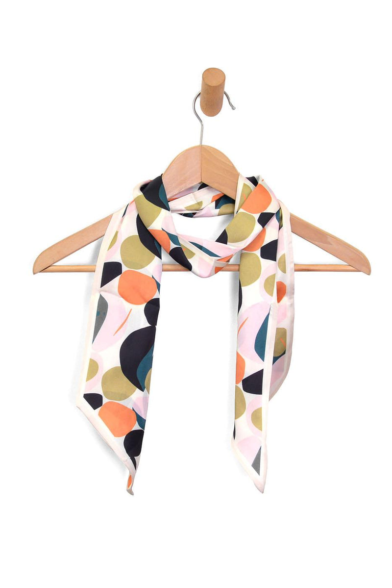 Multi Abstract Double Sided Scarf
