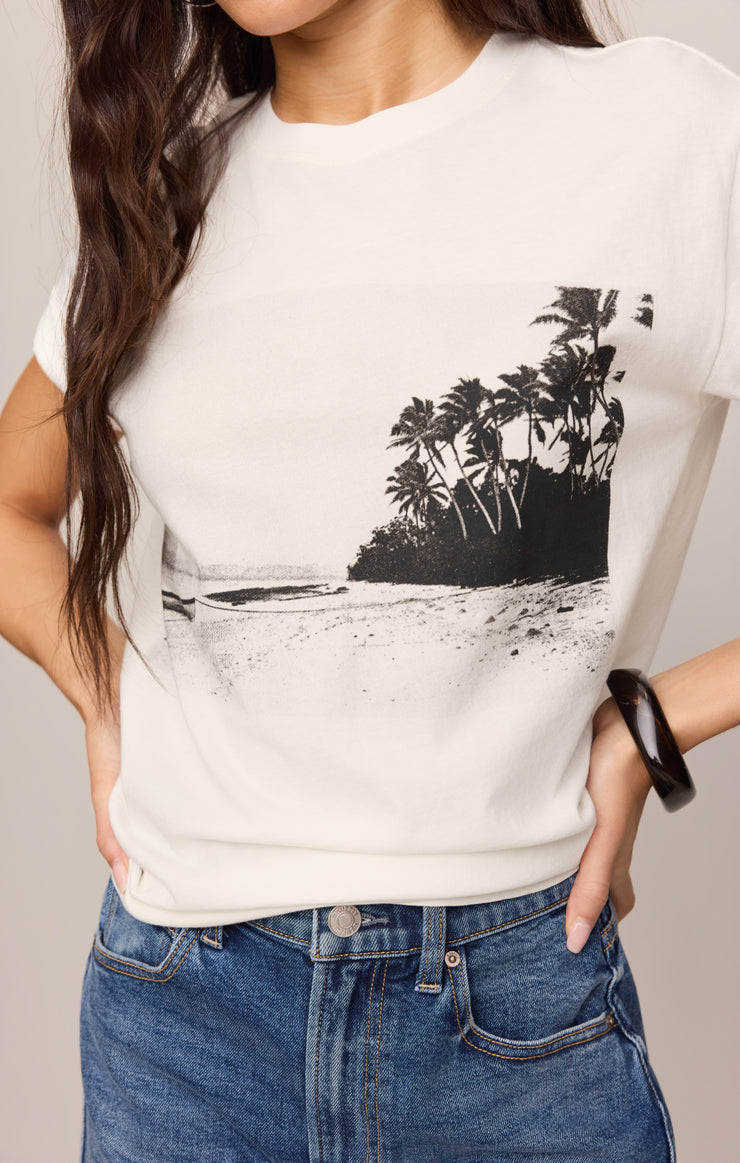 Z Supply • La Playa Boyfriend Tee - Sea Salt