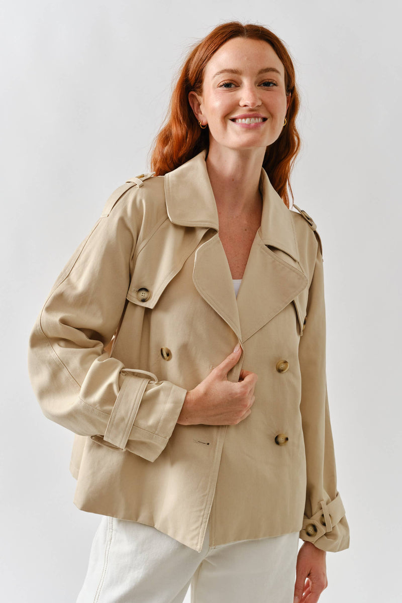 Trench Jacket - Tan