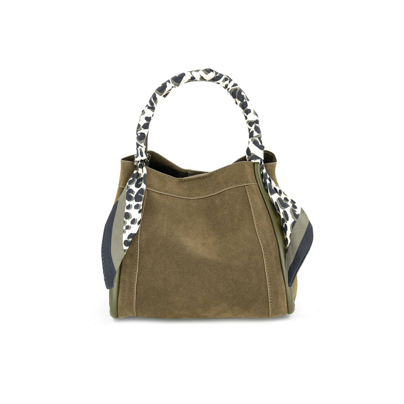 Olive Gianna Suede Bag