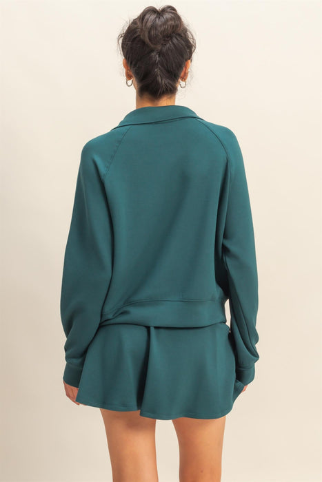 Scuba Jacket - Deep Green