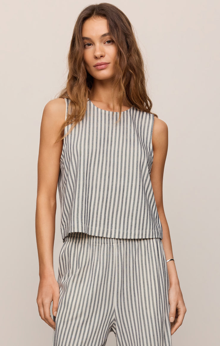 Z Supply • Sloane Knit Striped Top - Eclipse