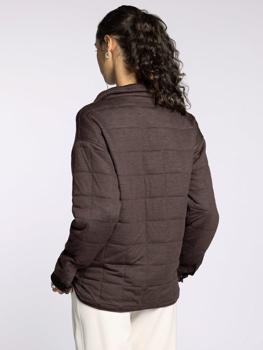 Thread & Supply • Indiana Pullover - Coffee Heather