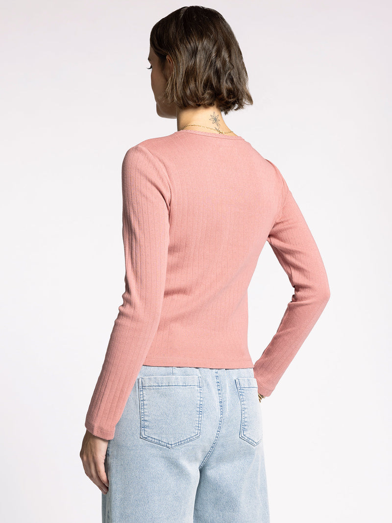 Thread & Supply • Luisa Top -  Misty Rose