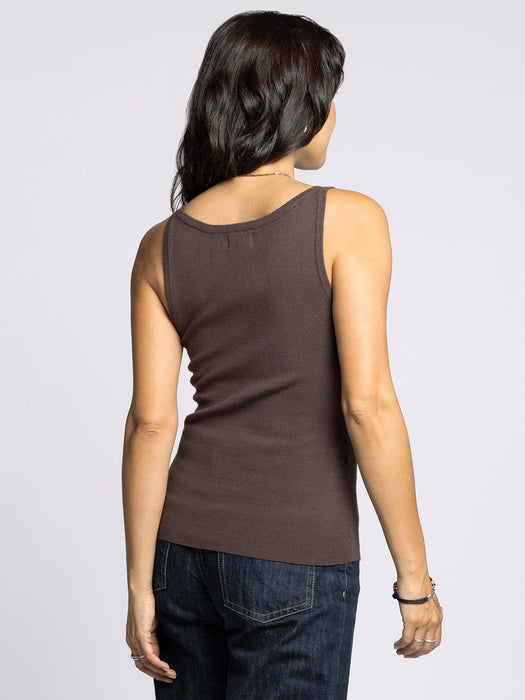 Thread & Supply • Corinne Tank - Dark Brown