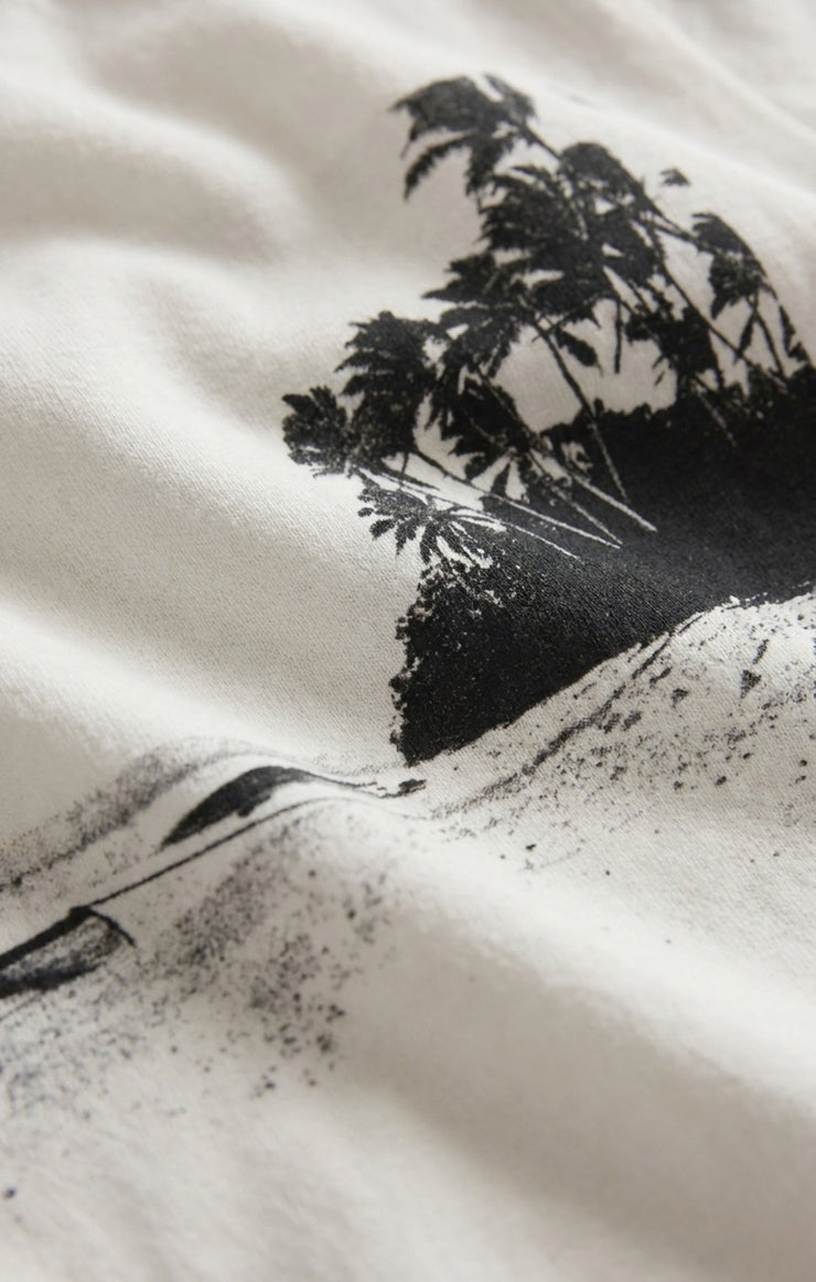 Z Supply • La Playa Boyfriend Tee - Sea Salt
