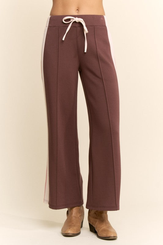 Sweatpant - Brown & Pink (Curvy)