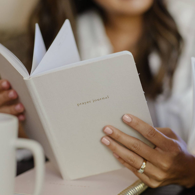 Church Notes • Guided Prayer & Reflection Journal - Dove Grey