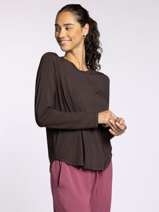 Thread & Supply • Stassia Top - Coffee Bean