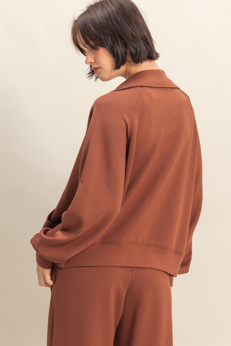 Scuba Jacket - Chestnut