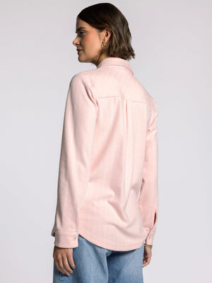 Thread & Supply • Lewis Shirt - Soft Pink & White