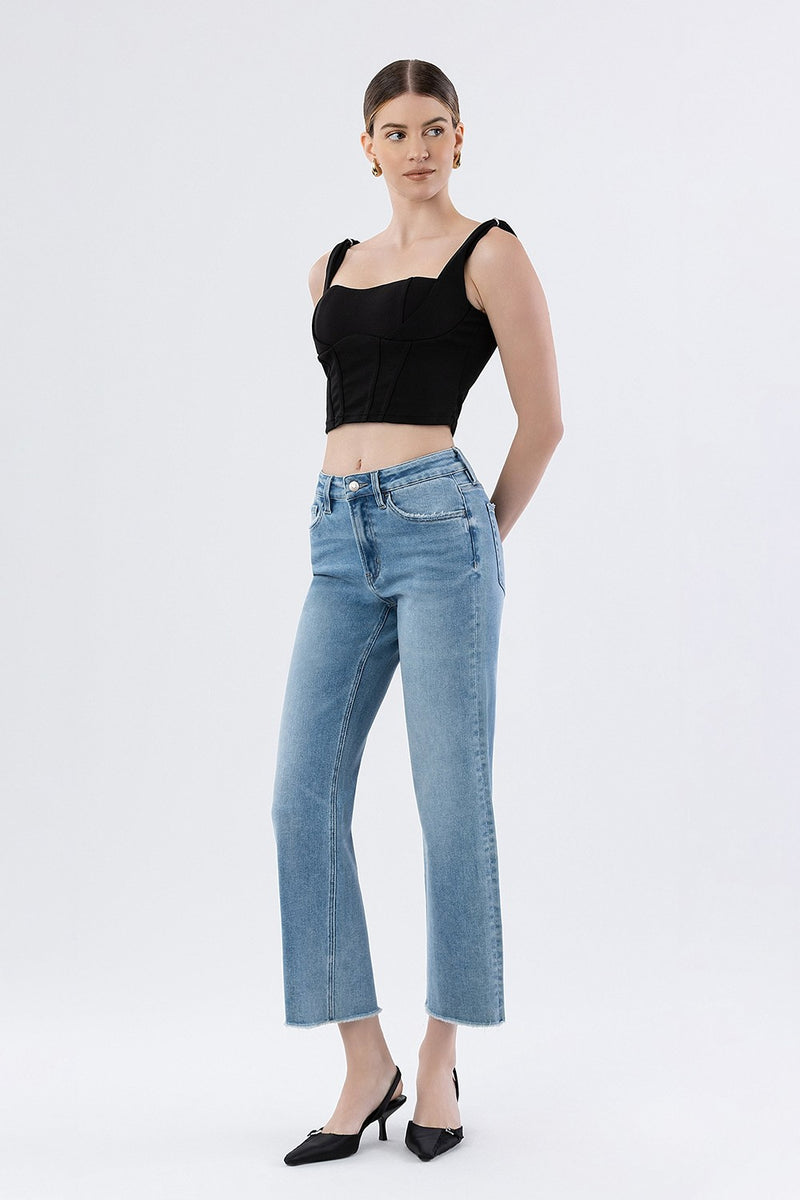 High Rise Slim Wide - Enviably