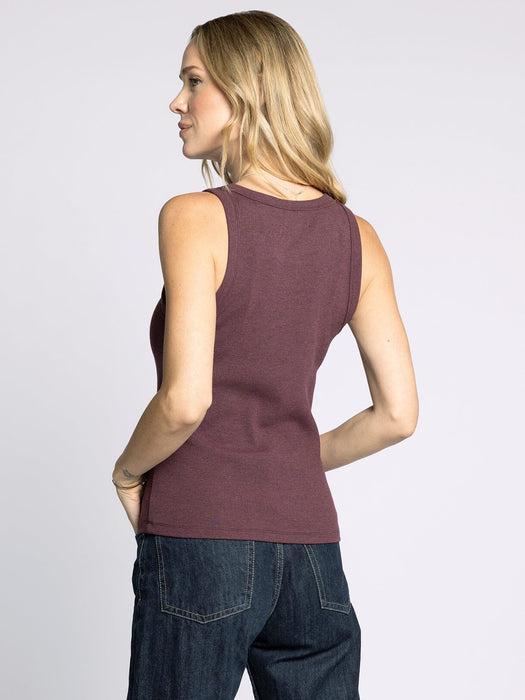 Thread & Supply •  Edlin Tank - Wine Heather