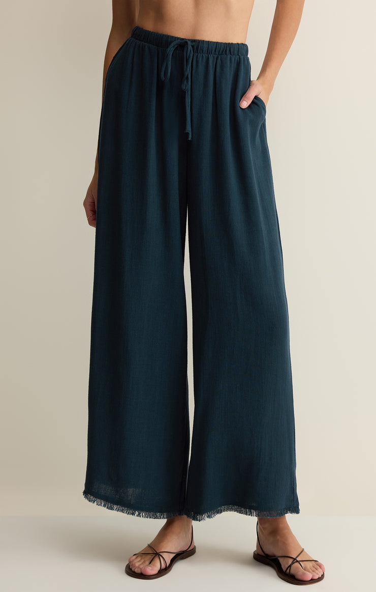 Z Supply • Soren Linen Pants - Eclipse