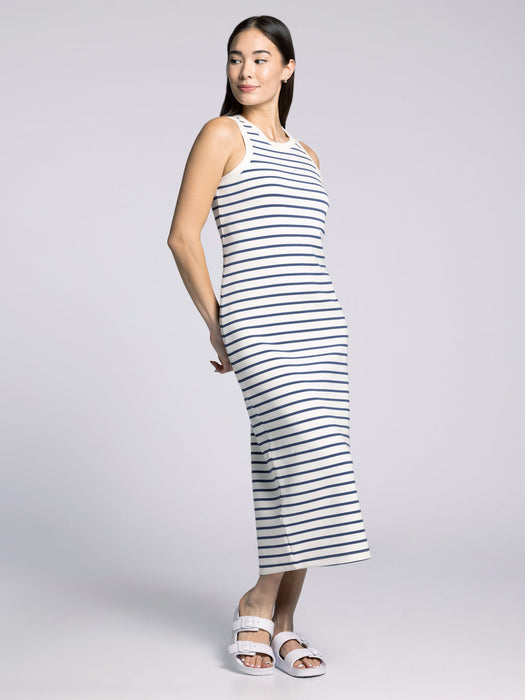Thread & Supply • Walter Strip Dress - Crown Blue