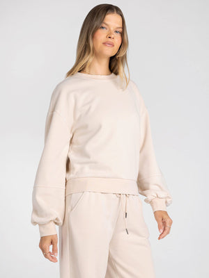 Thread & Supply • Ashford Sweatshirt - White Swan