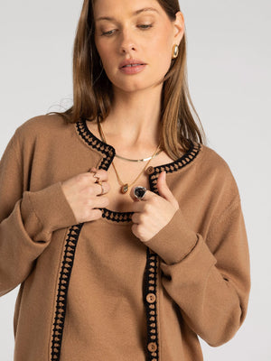 Thread & Supply • Pippa Cardigan - Camel