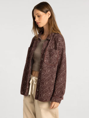 Thread & Supply • Claremont Jacket - Floral Brown