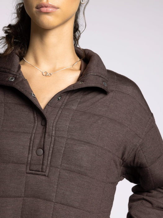 Thread & Supply • Indiana Pullover - Coffee Heather