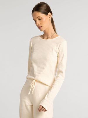 Thread & Supply • Luisa Top - Eggnog